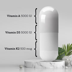 Doctors Scientific DSO ADK bottle label – high potency ADK vitamin blend.