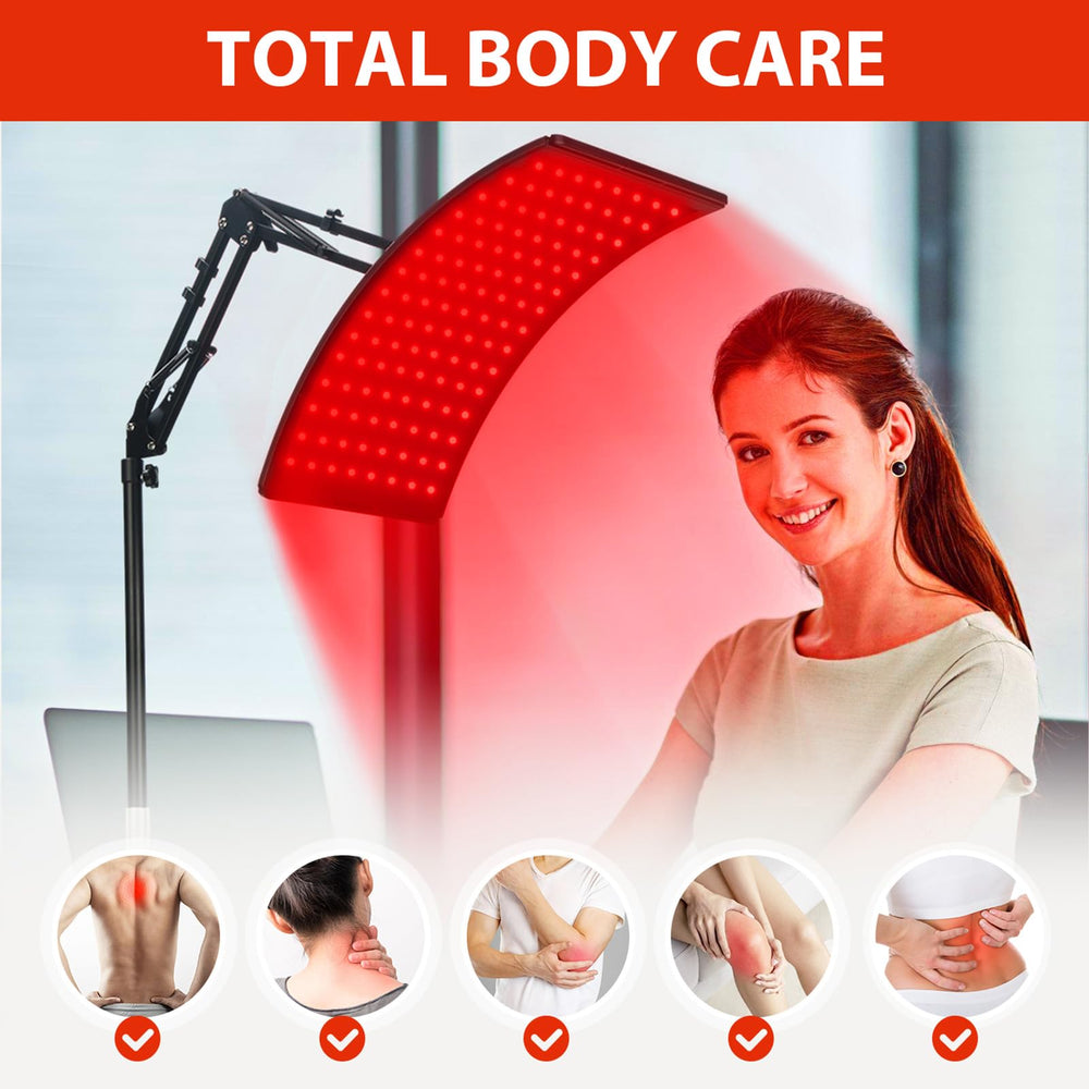 Doinart LEDs emit 660nm red and 850nm infrared for skin vitality