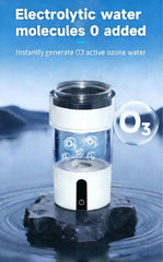 DOIZATO ozone water cup with USB-C charging for convenient on-the-go use.