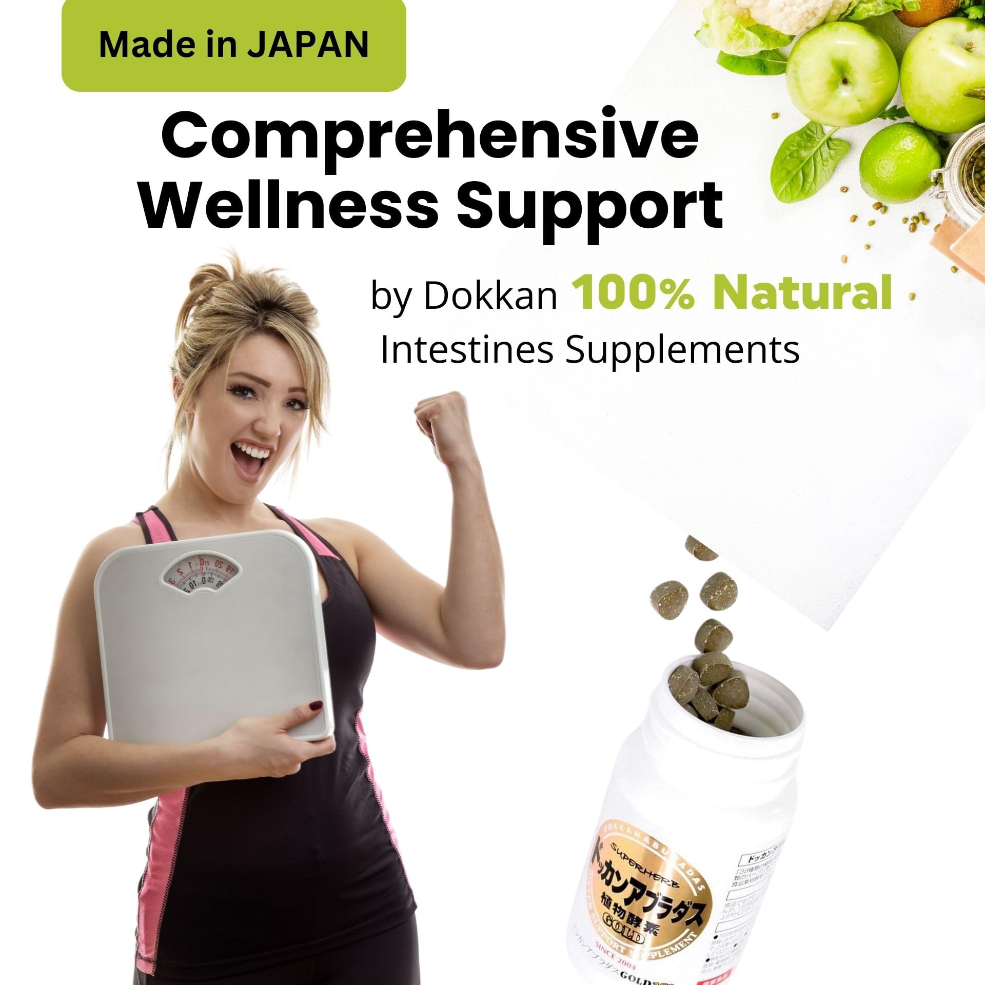 DOKKANABURADAS ingredients reveal 39 plants and 7 herbs for wellness.