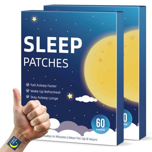 Doldlon Sleep Patch Pack shown for nightly use, supporting restful nights and refreshed mornings.