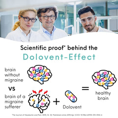 Dolovent CoQ10 150 mg capsules for brain health support.