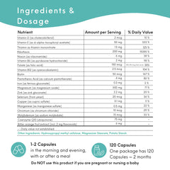 Dolovent two capsules per day for simple migraine relief.