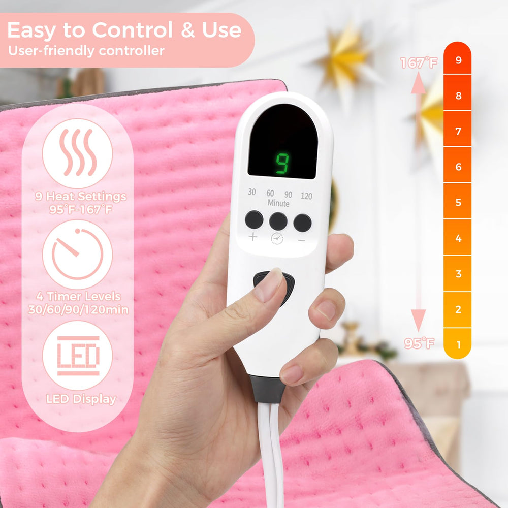 Domigard 9 heat levels let you customize intensity.