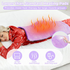 Domigard heating pad offers 9 heat levels for personalized warmth and comfort