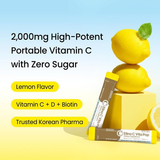 DONGKOOK Vita Pop 2000mg vitamin C powder stick for a high-dose daily boost