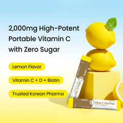 DONGKOOK Vita Pop 2000mg vitamin C powder stick for a high-dose daily boost