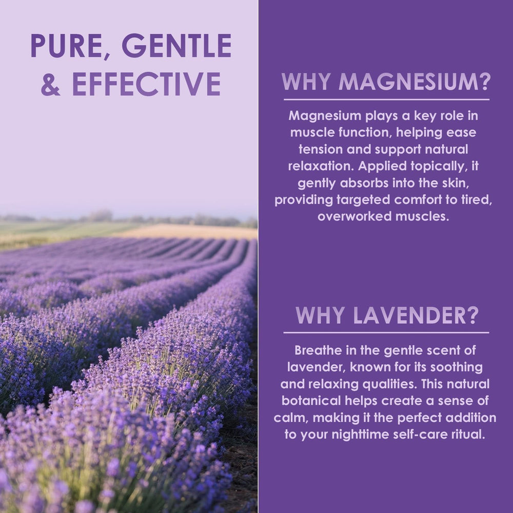 Hydrates and softens skin after application with Doracome magnesium cream.