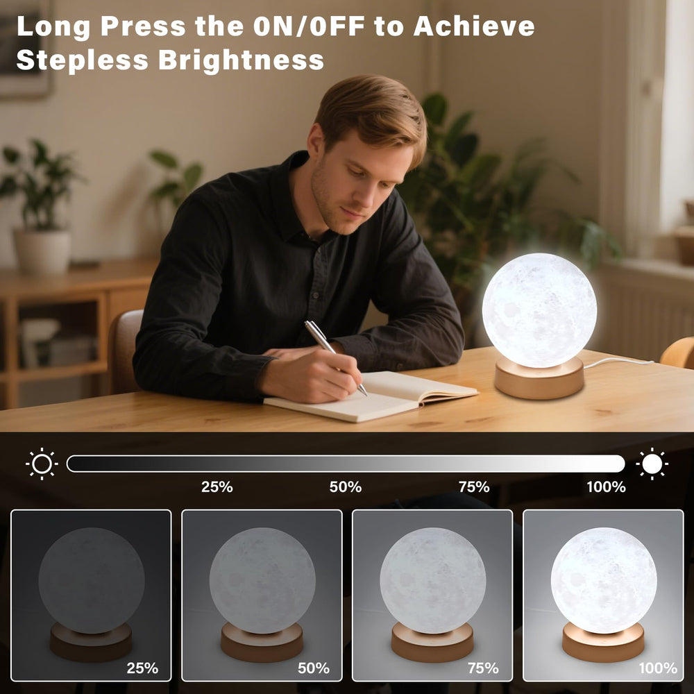 Doraubia lamp color temperature options from warm to cool daylight for focus.