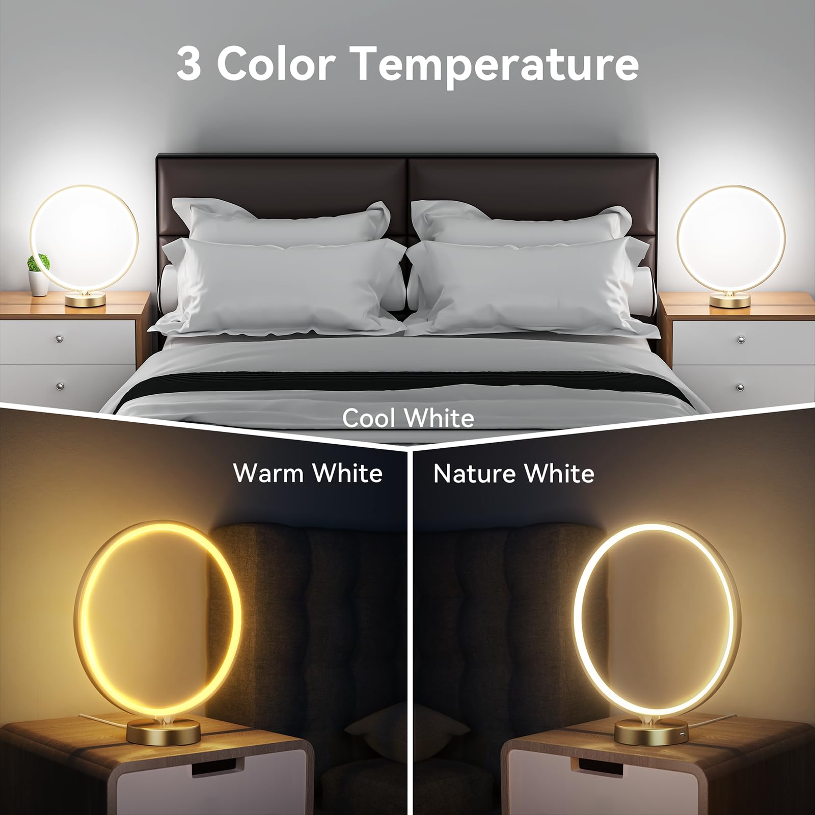 Doraubia Sunlight Lamp 10000-lux brightness for bright daytime work.