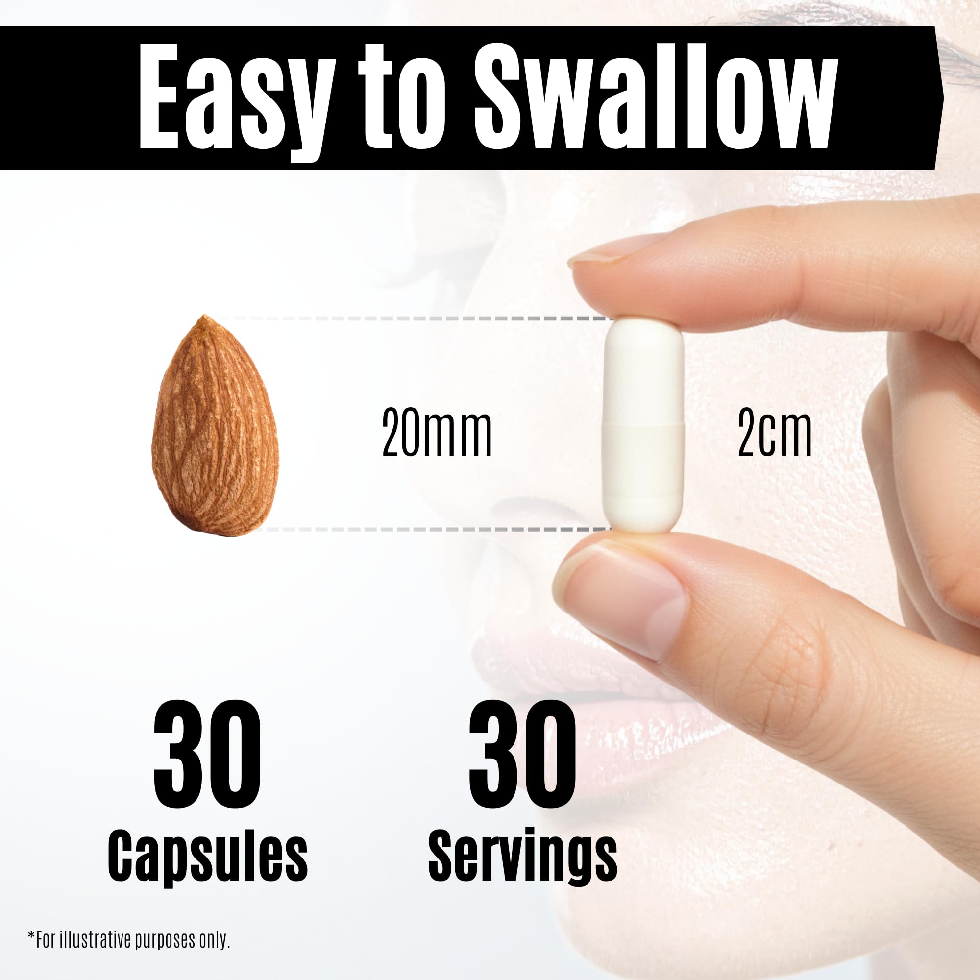 DoSe by VH capsules on white surface for a comfortable daily intake