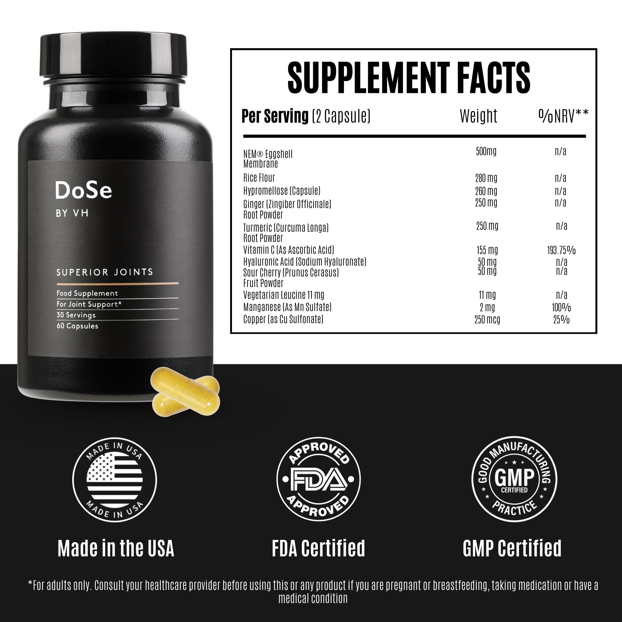 DoSe by VH tart cherry ingredient note for natural balance