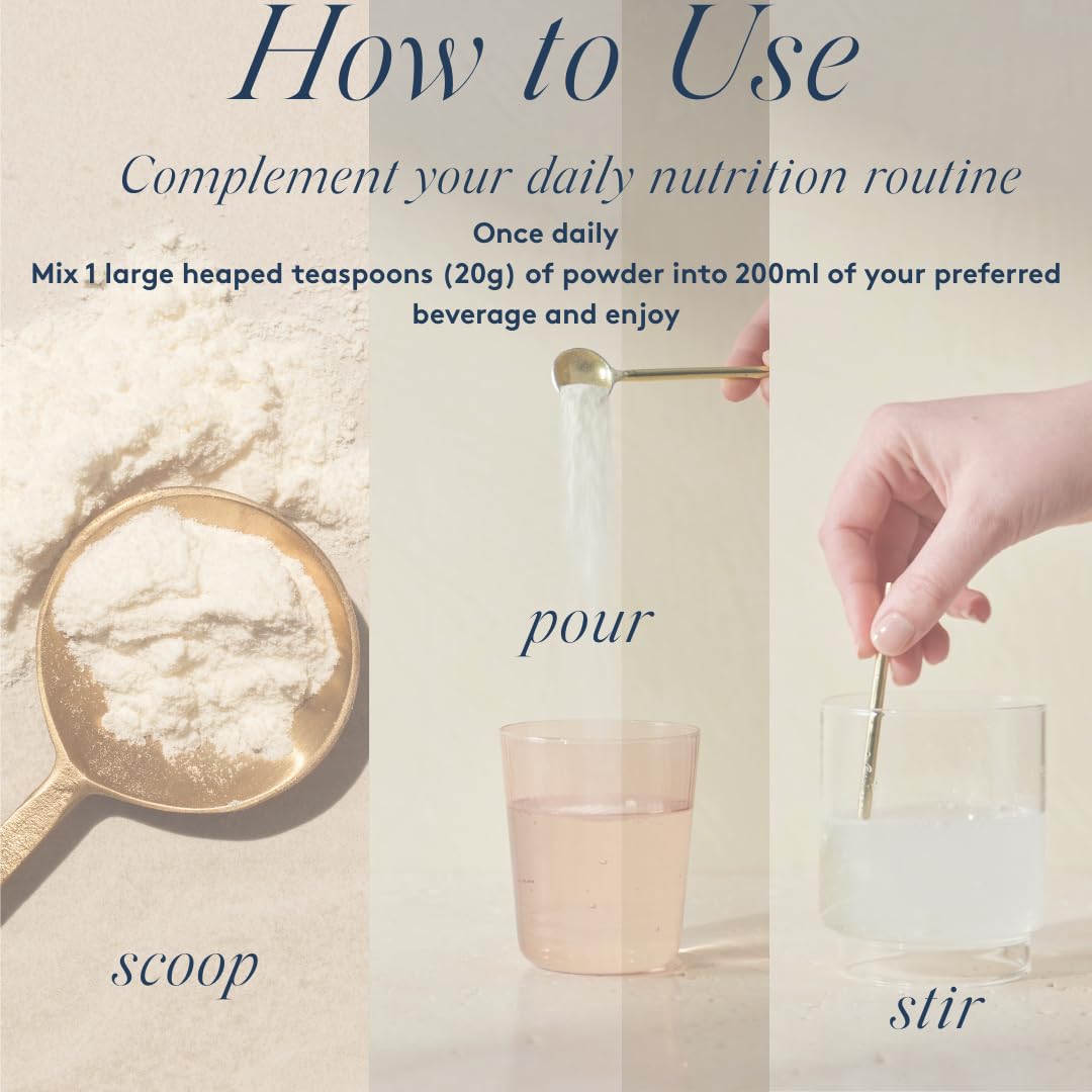 DOSE & CO Vanilla Collagen Creamer for baking adds vanilla richness to recipes