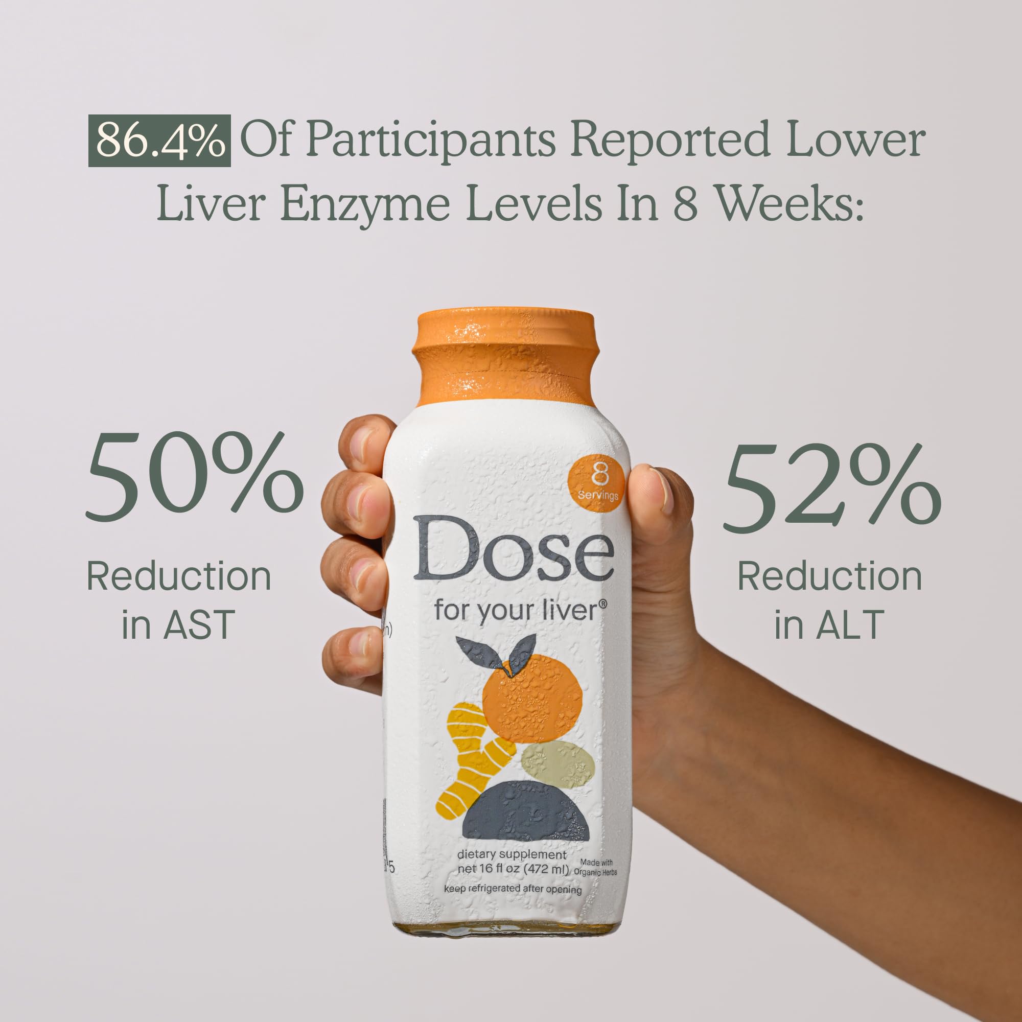 Dose for Your Liver shot glass with 2oz marker enables precise, consistent servings.
