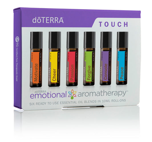 doTERRA Aromatherapy System Touch Kit six roll-ons collection for mood support