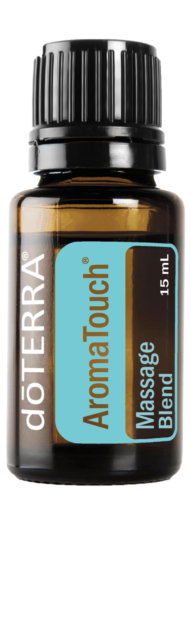 doTERRA AromaTouch essential oil bottle ready for massage sessions