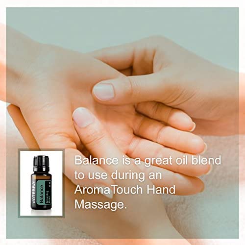 doTERRA Balance aroma blend with Spruce and Frankincense for harmony.
