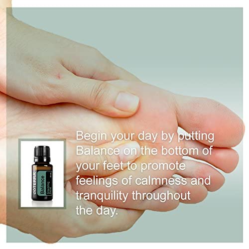 doTERRA Balance hand massage with aroma promotes relaxation.