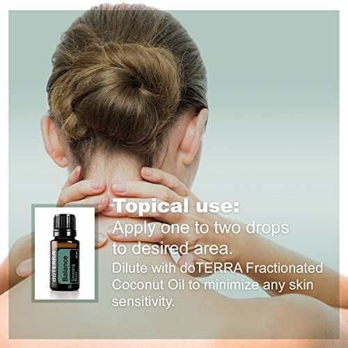doTERRA Balance wrists and neck application for soothing, balanced sensations.