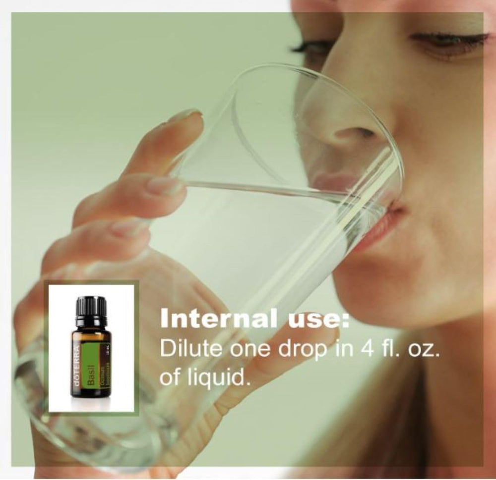 doTERRA Basil used to support focus during study sessions