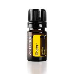 doTERRA Cheer 5ml bottle ready for diffusion or topical use.