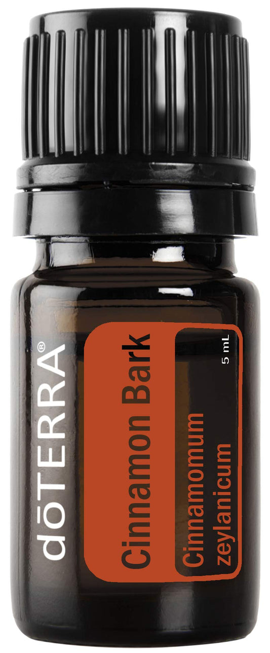 DoTERRA Cinnamon Essential Oil bottle ready for diffusion