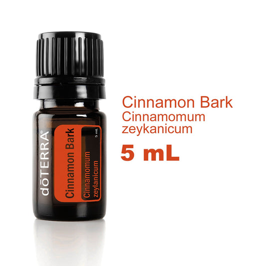 DoTERRA Cinnamon Essential Oil pour on a spoon for culinary use