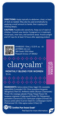 doTERRA Clary Calm packaging emphasizes product purpose and usage.