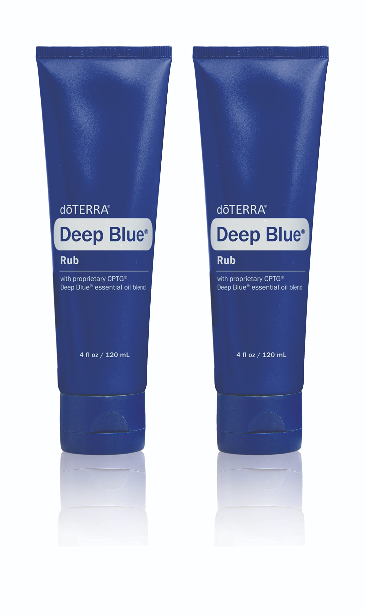 doTERRA Deep Blue Rub 4oz jar, creamy texture for soothing comfort.