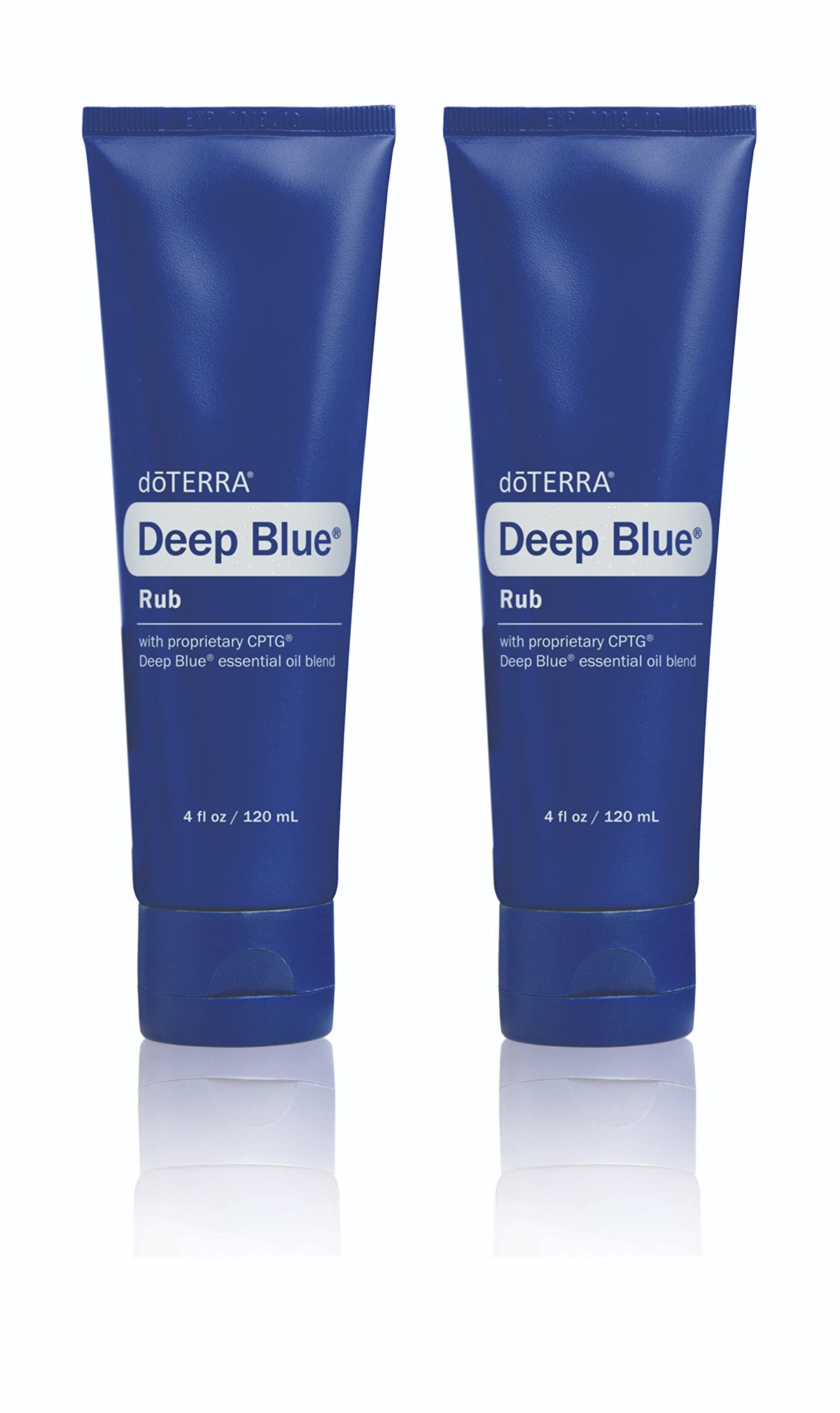 doTERRA Deep Blue Rub 4oz jar, creamy texture for soothing comfort.