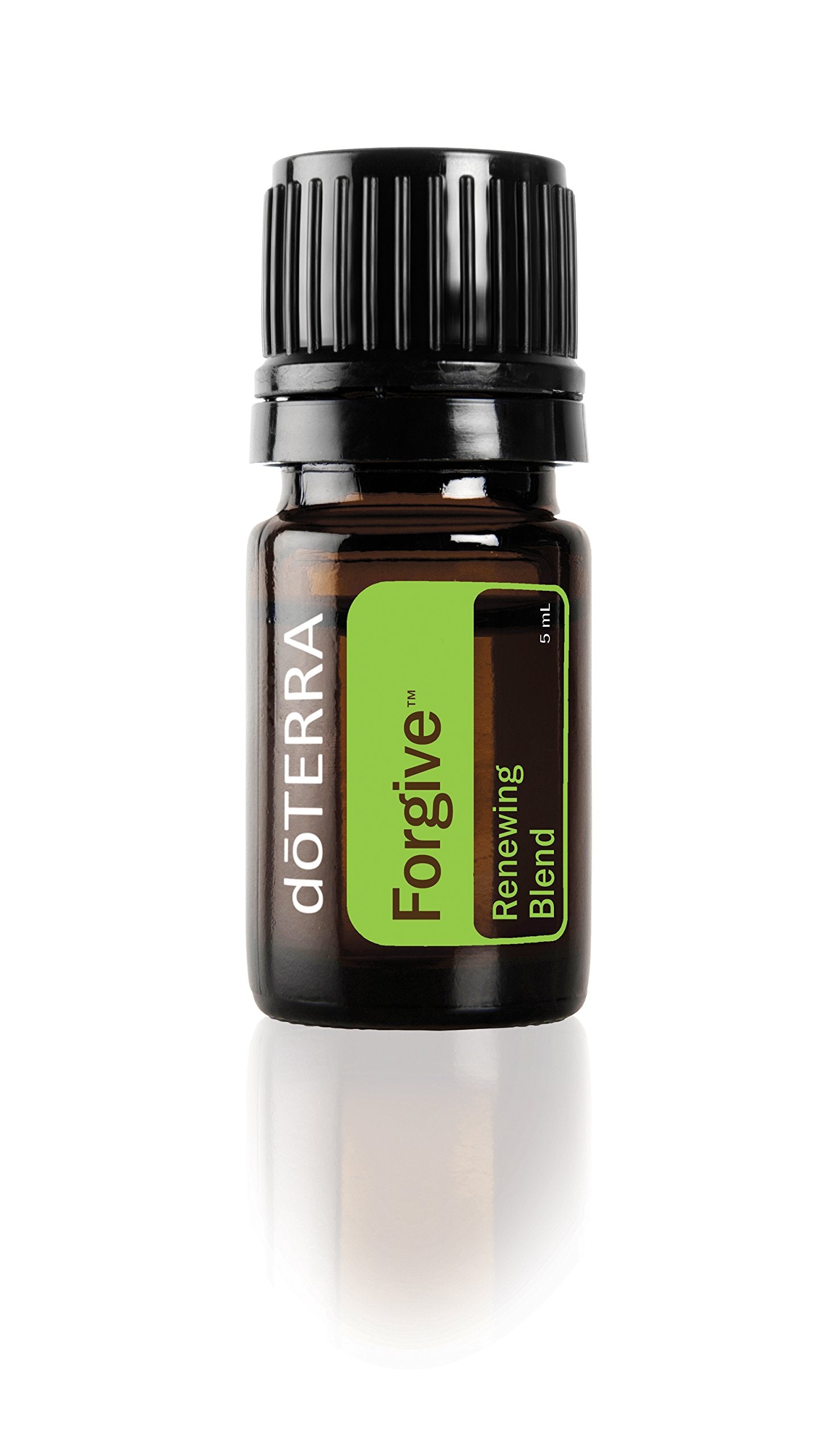 doTERRA Forgive renewing blend bottle promotes emotional balance and calm.