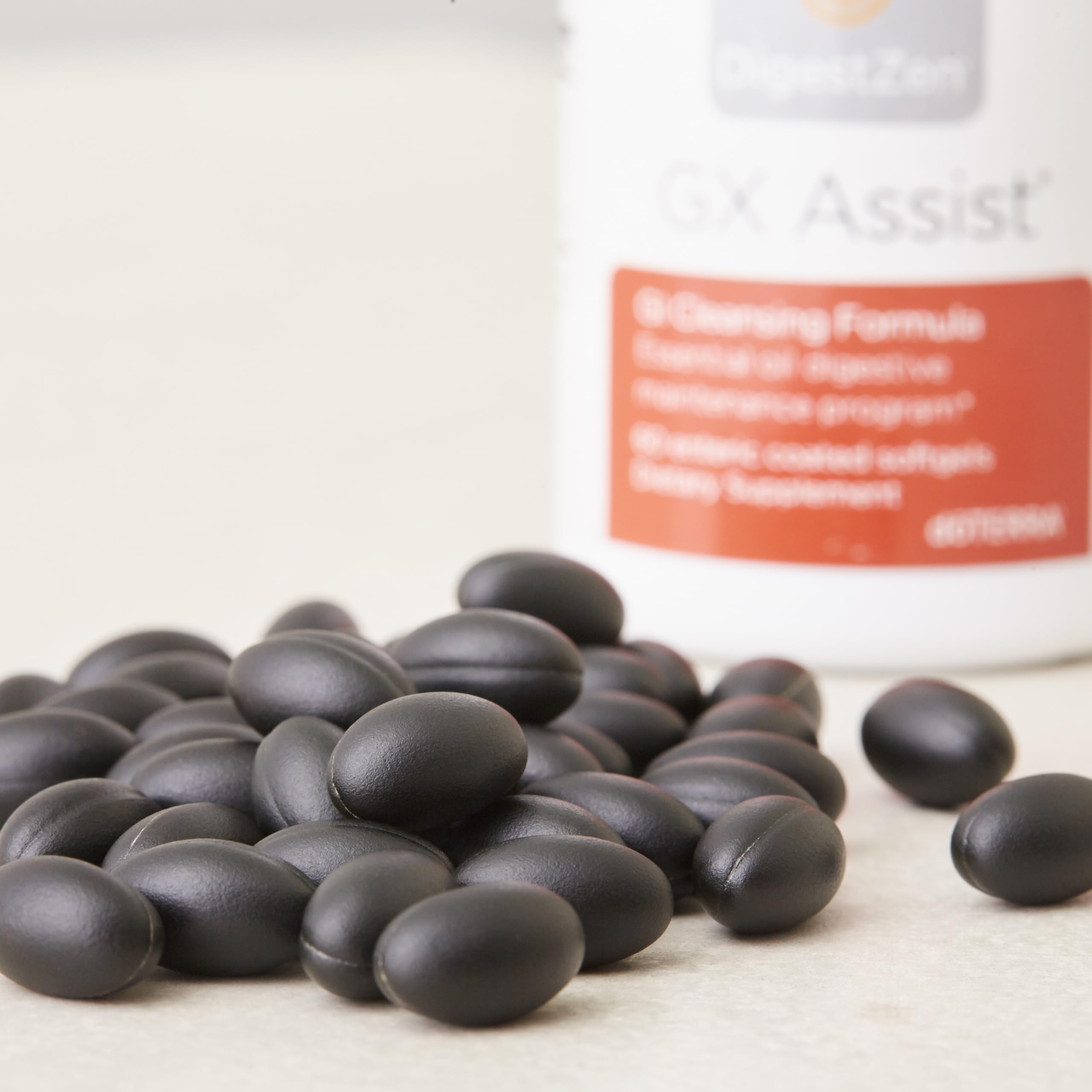 doTERRA GX Assist capsules in a digestive routine setup