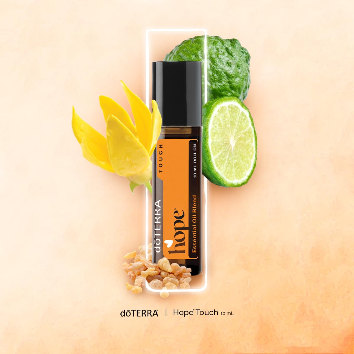 doTERRA Hope Touch compact spray bottle ideal for on-the-go refreshment.
