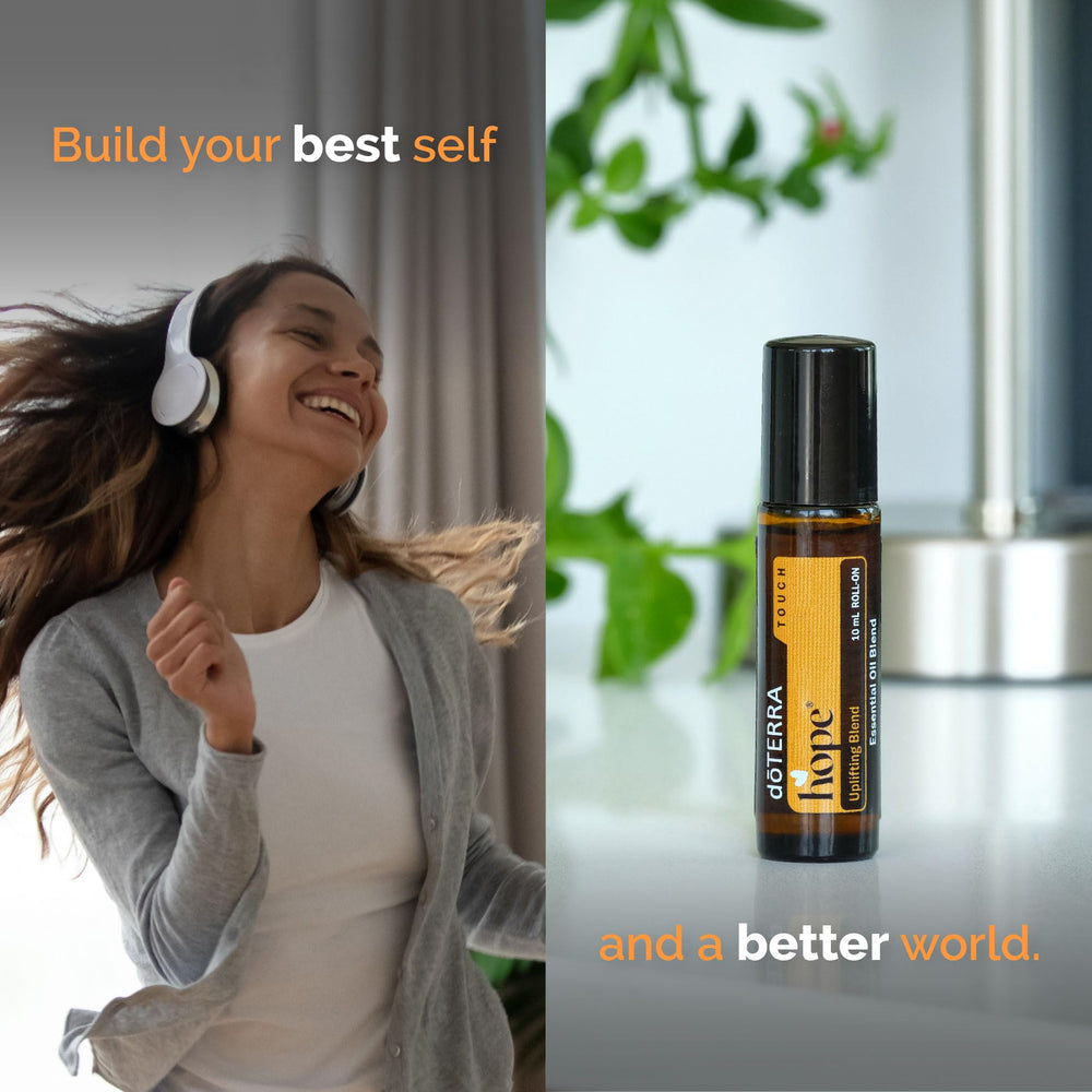 doTERRA Hope Touch jasmine oils highlight the floral notes and therapeutic aroma.