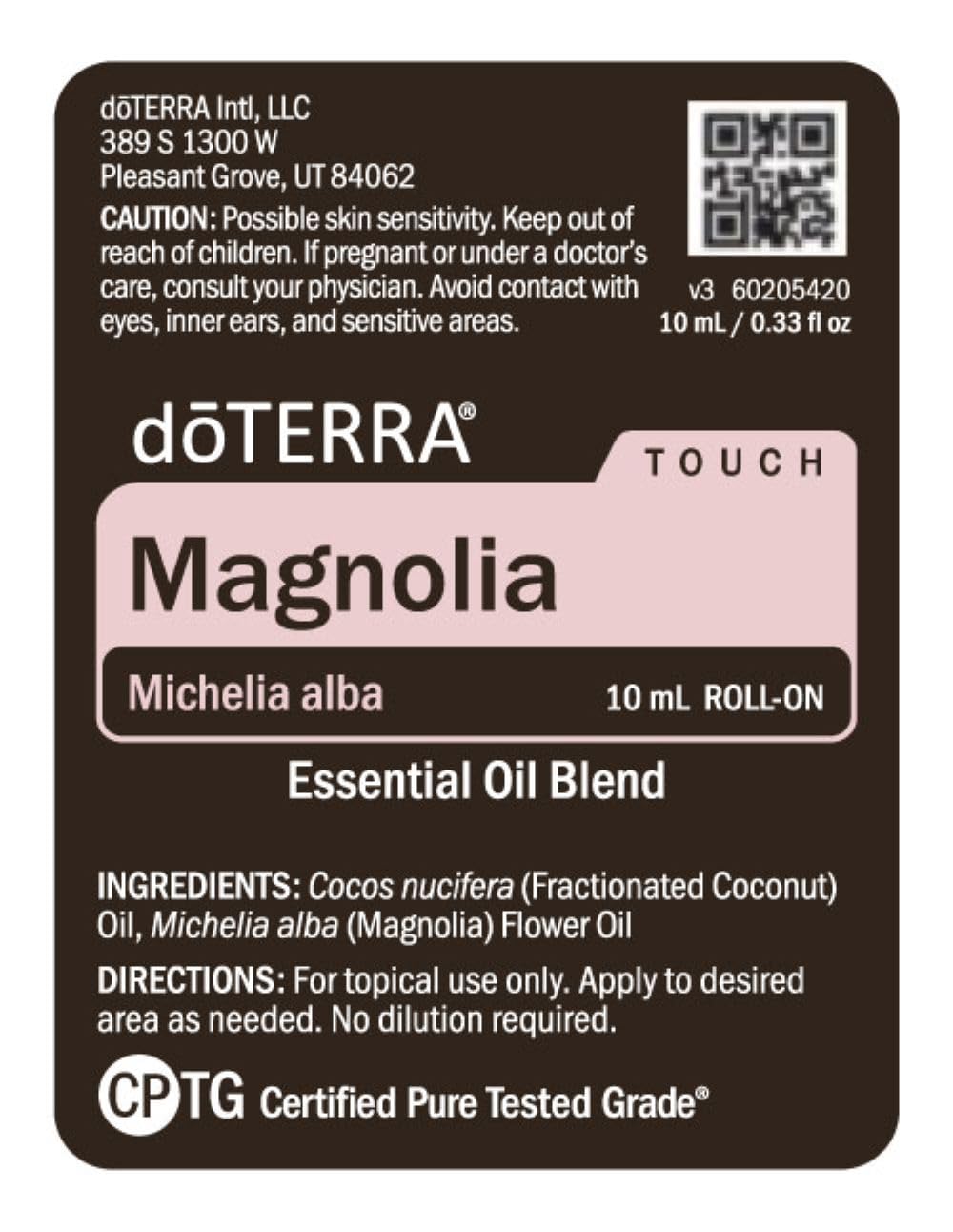 doTERRA Magnolia Touch near a diffuser creates fruity-floral ambience