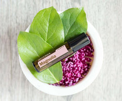 doTERRA Magnolia Touch fruity floral aroma bottle for mood uplift