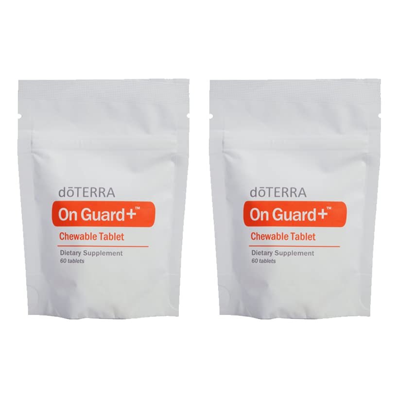 doTERRA On Guard+ chewable tablets for immune support on the go.