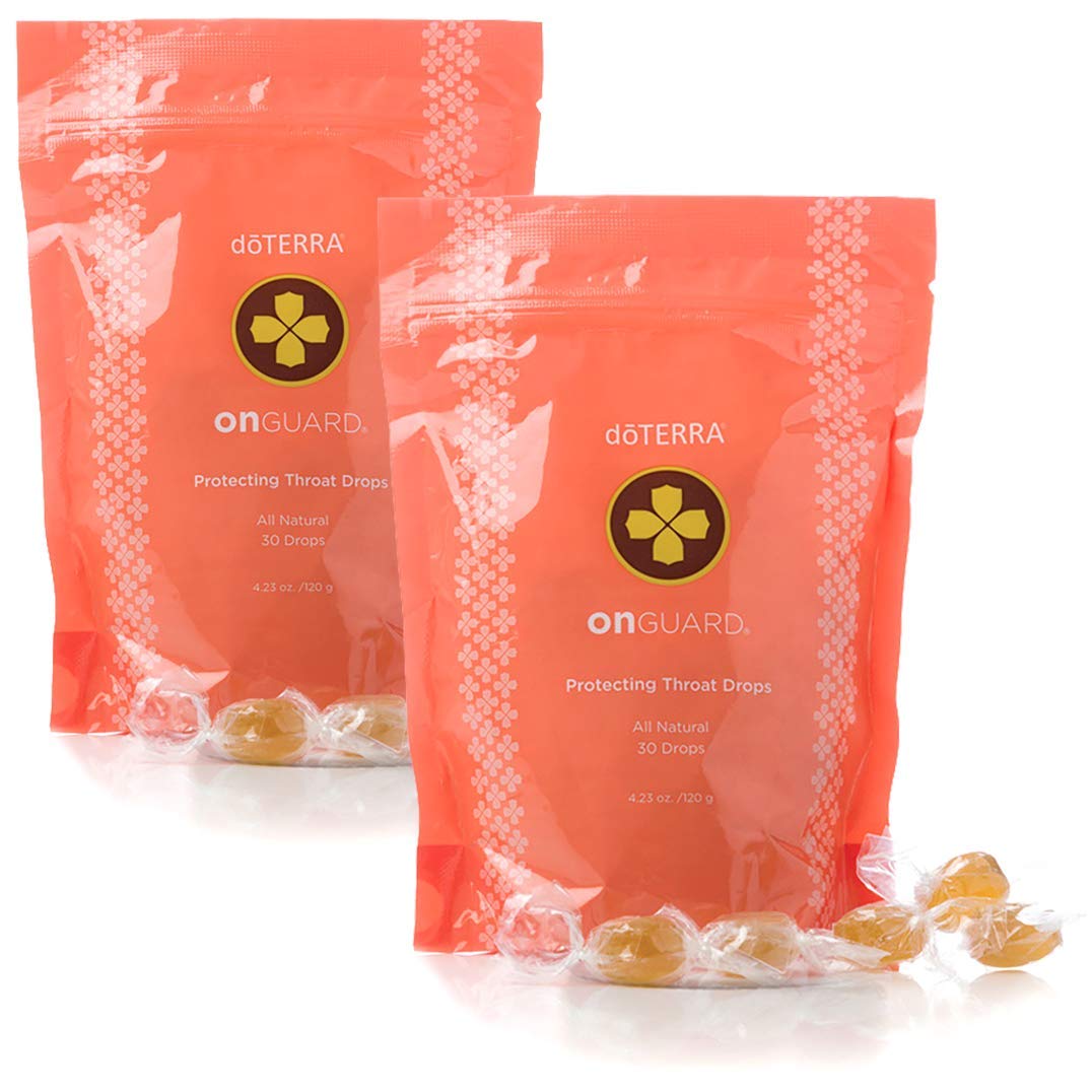 doTERRA On Guard throat drops in 2-pack, convenient on-the-go protection