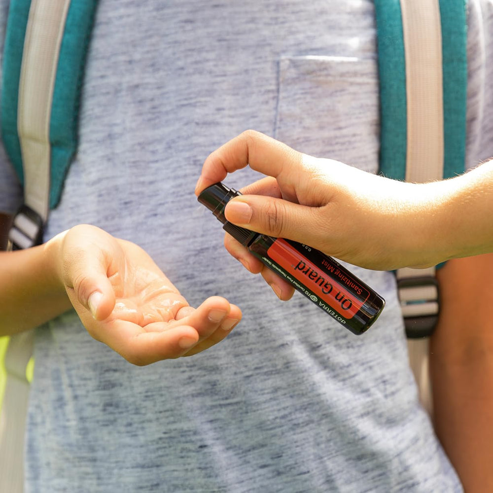 doTERRA On Guard mist leaves hands soft and moisturized after use