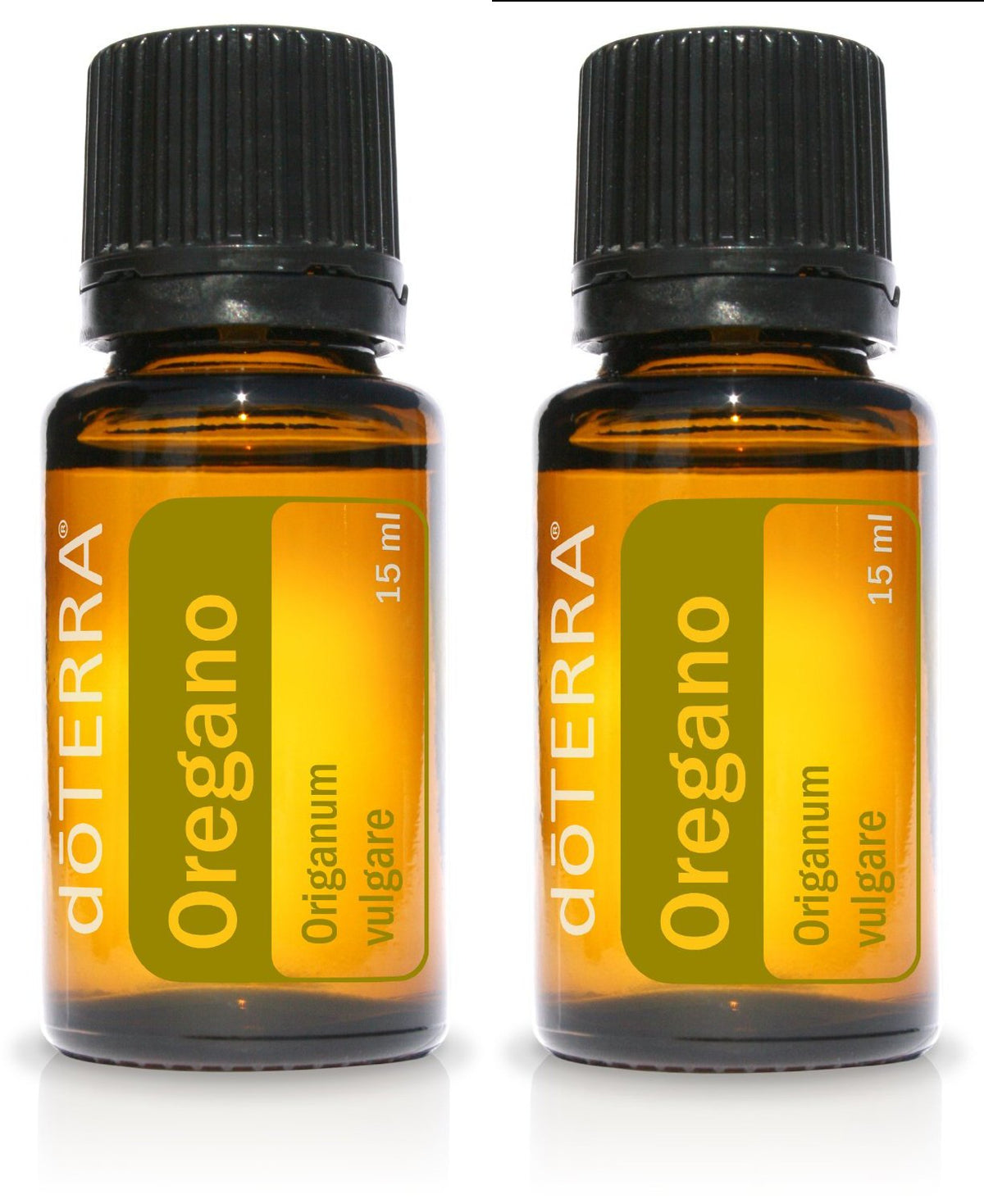 doTERRA oregano oil bottle 15 ml in a 2-pack for cleansing and aroma routines