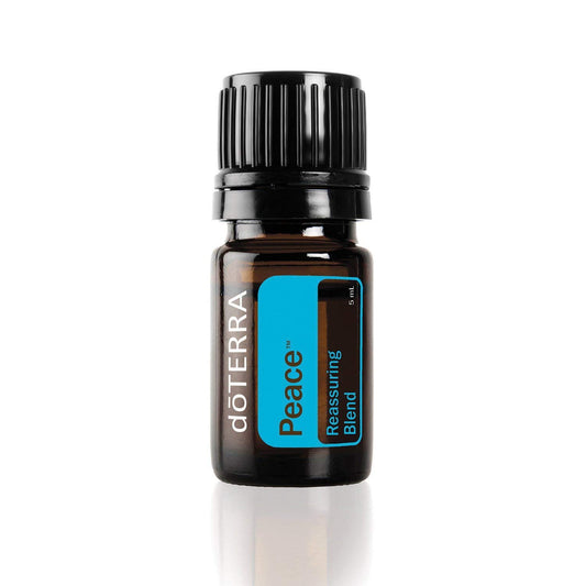 doTERRA Peace essential oil bottle for calming mood support