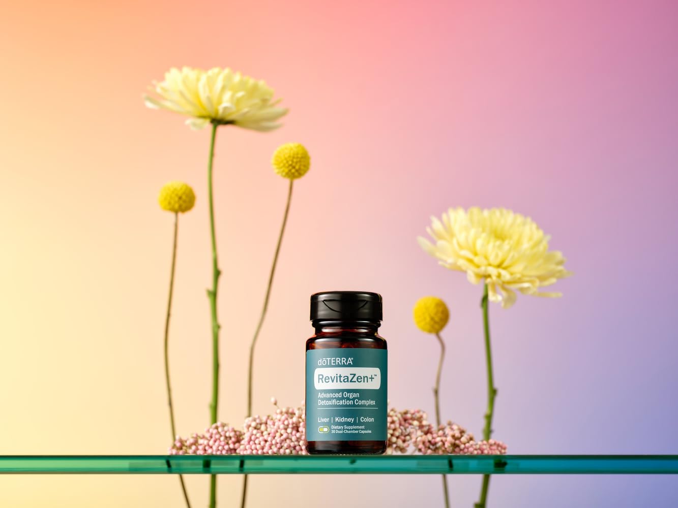 doTERRA RevitaZen+ artichoke botanicals closeup for liver balance