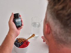 doTERRA RevitaZen+ detox blend bottle label emphasizes natural botanicals