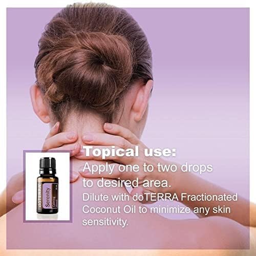 doTERRA Serenity lavender flowers highlight soothing floral notes