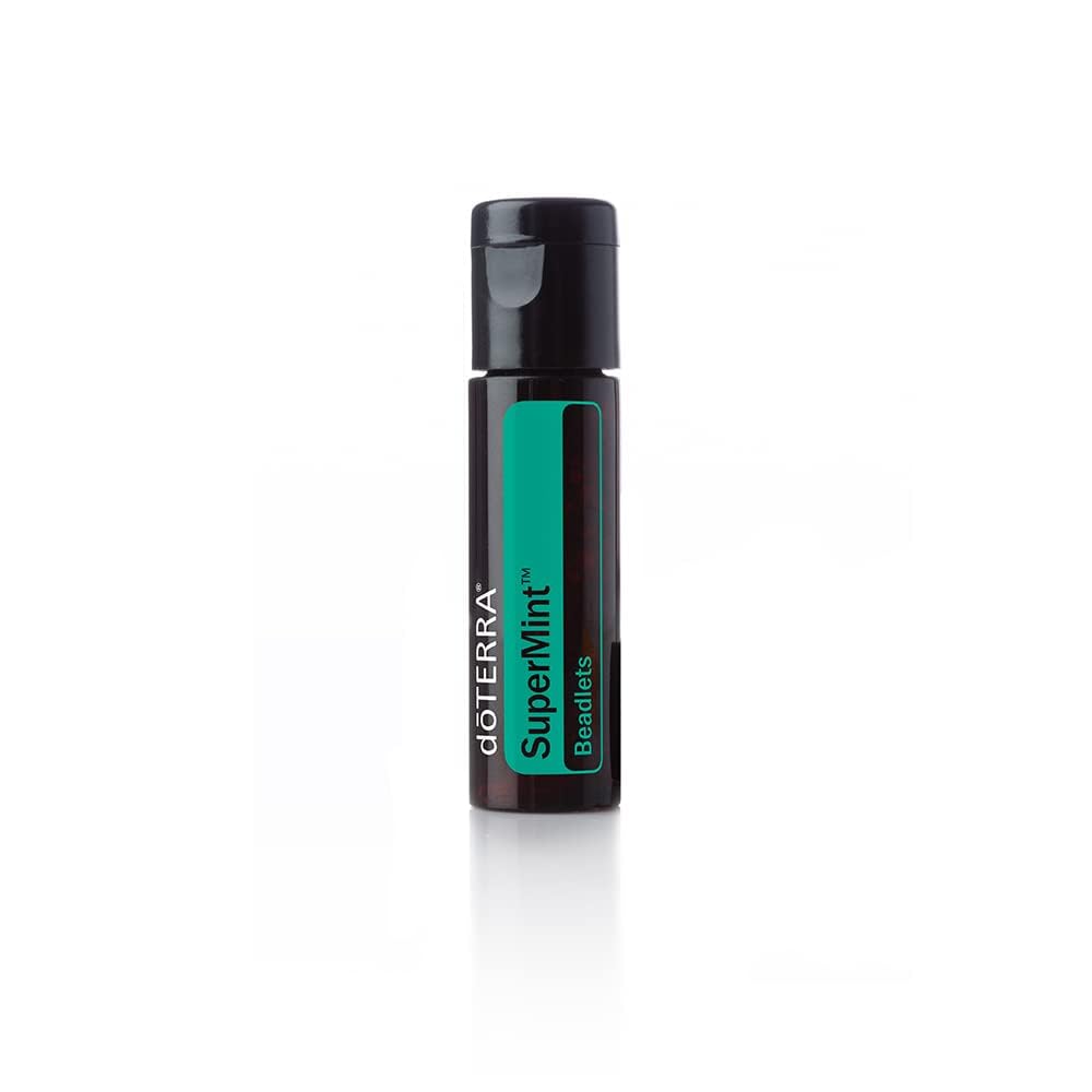 doTERRA SuperMint beadlets refresh breath and support occasional digestive comfort.
