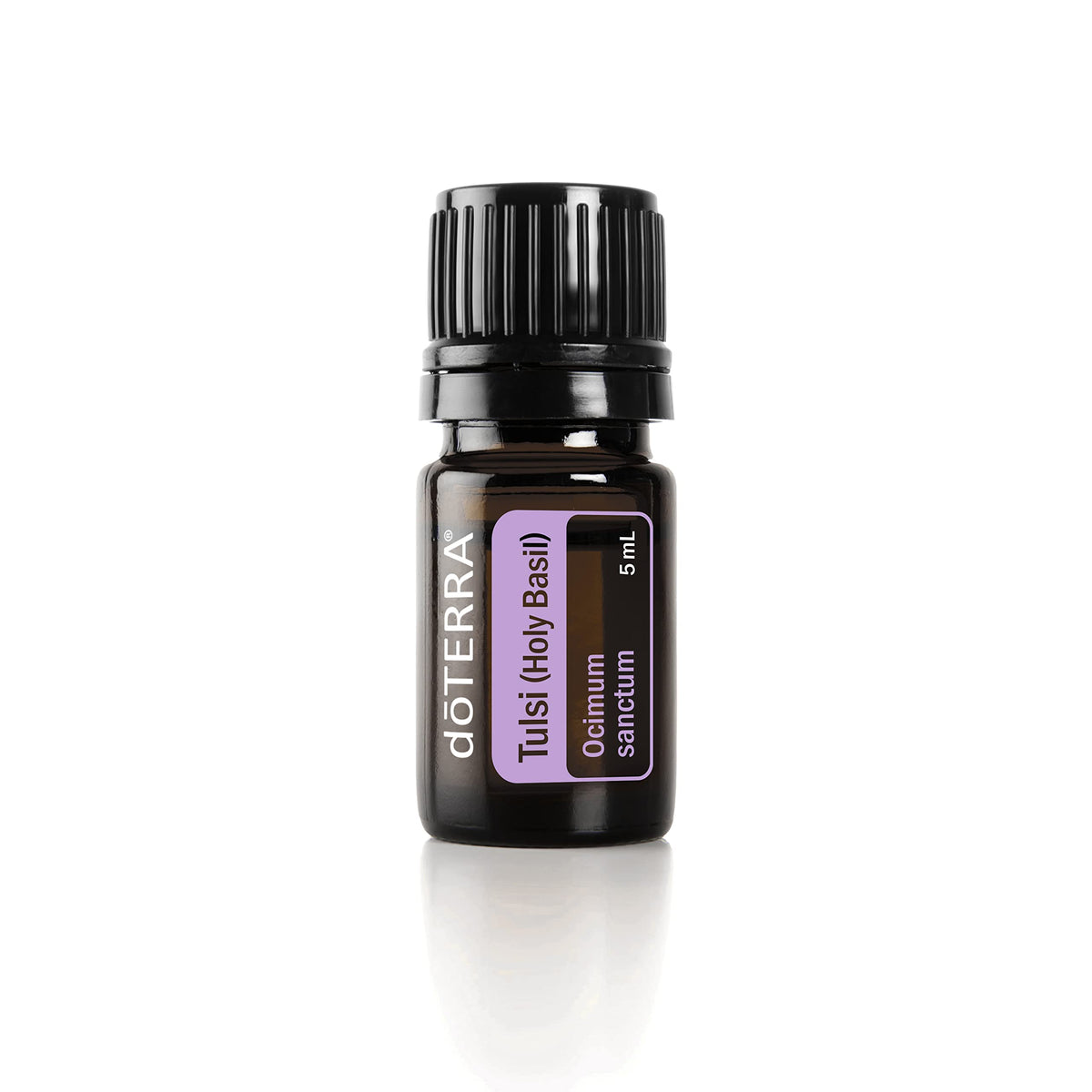 doTERRA Tulsi oil bottle with calming aroma for daily use
