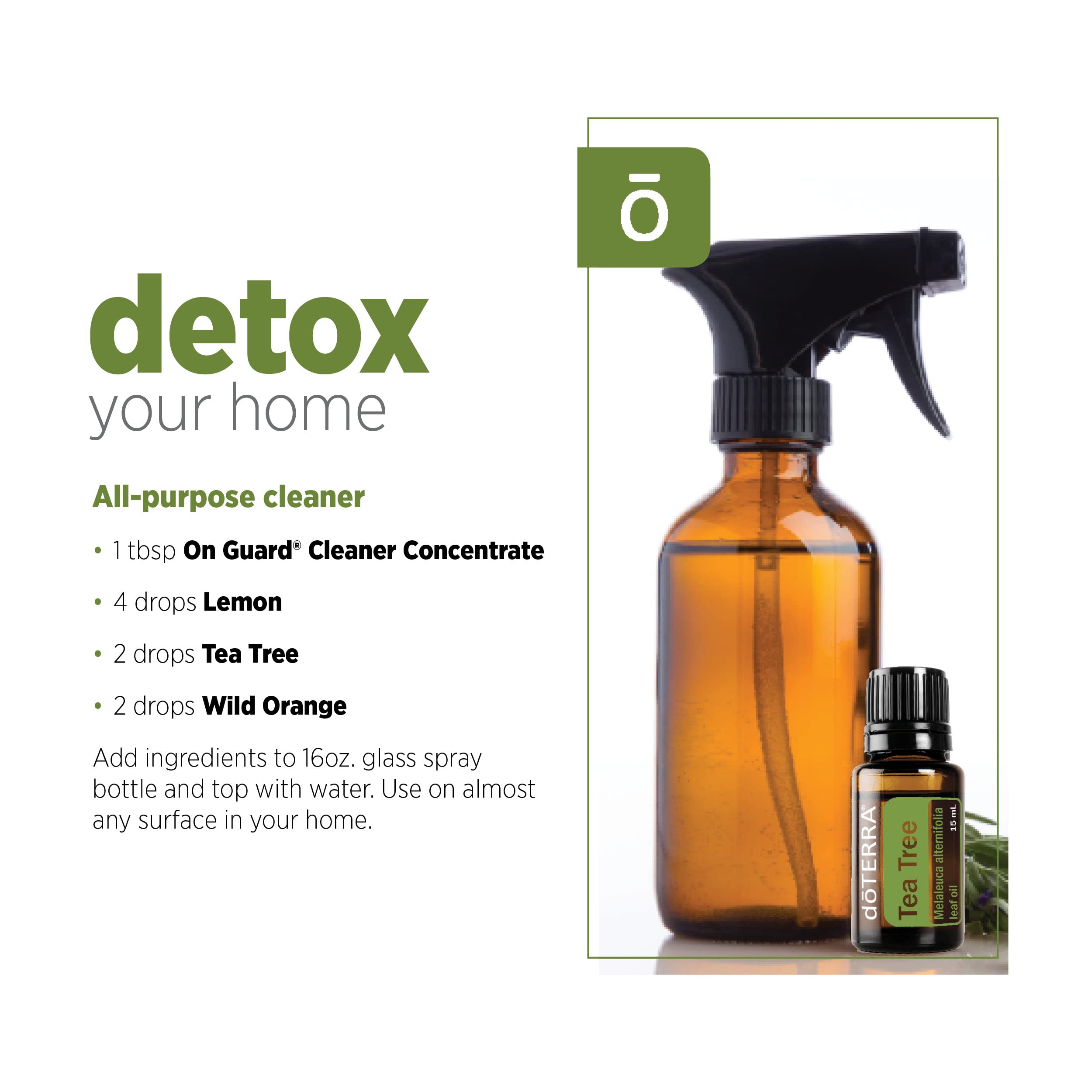 doTERRA Melaleuca oil added to water or capsules for routine immune support.