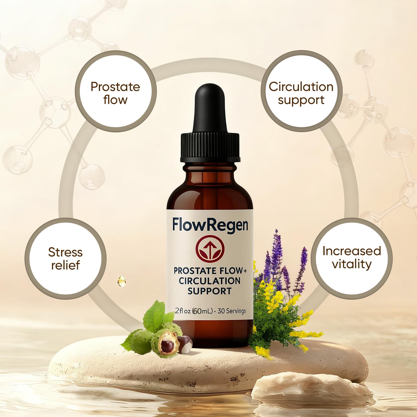 Horse chestnut ingredient highlight in Dotkara Flowregen formula