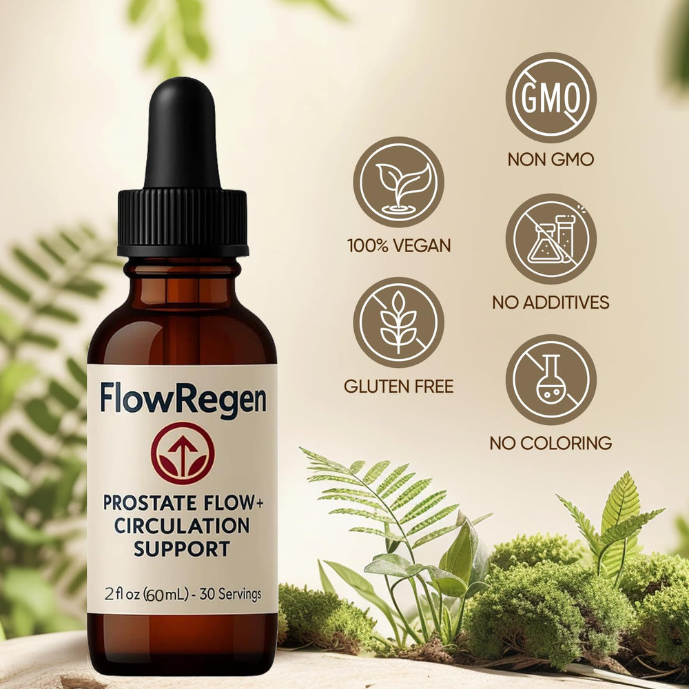 Maca root detail illustrating vitality in Flowregen ingredients