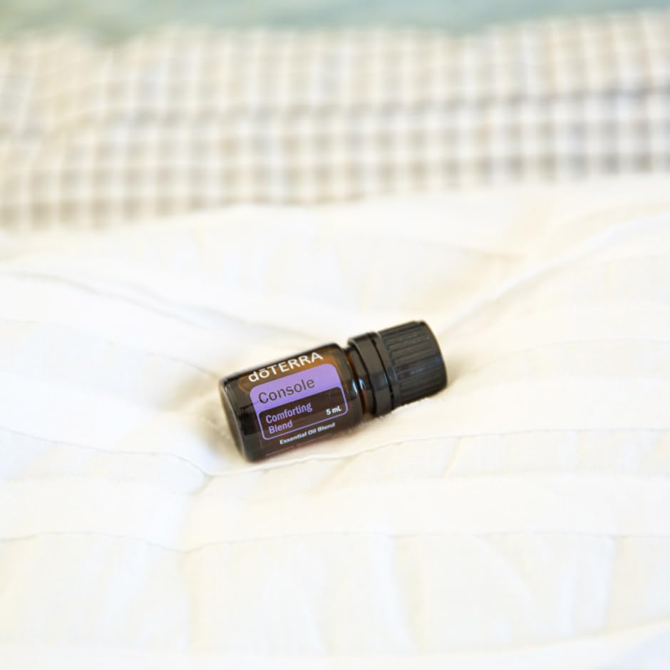 doTERRA Console ylang ylang highlight, exotic floral scent for unwinding.